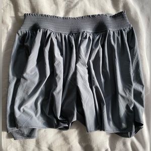Athleta Blue/Grey Skirt Shorts